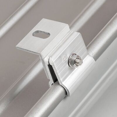 Alu Solarhalter Rundkopf 55 mm 40/40 - 1