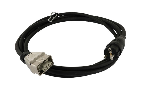 Netzkabel 5 m (Harting), EU-Stecker - 1