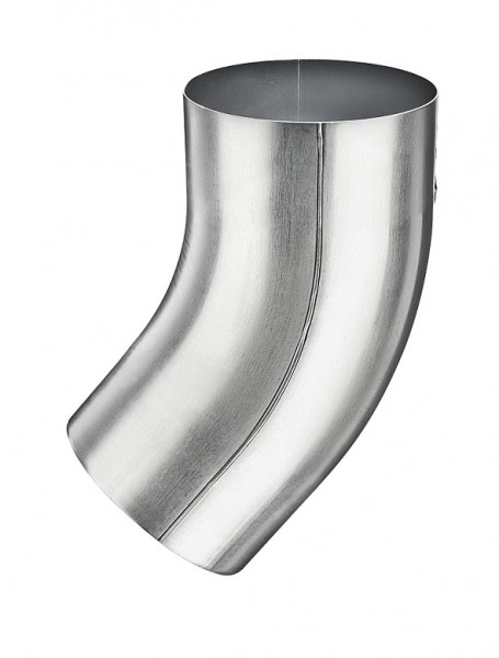 Rohrbogen für Fallrohre 60/40° mit Einzug Aluminium | GRÖMO® - 1