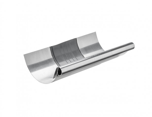 Rinnen-Dilatation halbrund 333 Edelstahl UGINOX Patina K41 | GRÖMO® - 1