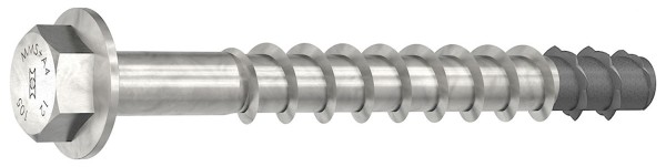 MULTI-MONTI-plus SS A4 7,5 x 45, Sechskantkopf mit Scheibe, 50 St. - 1