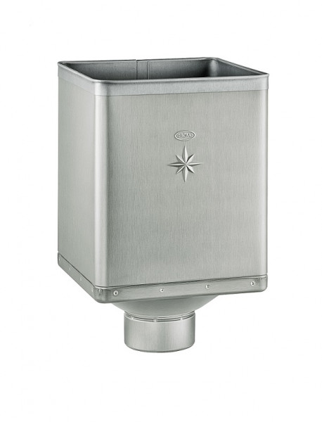Design-Wasserfangkasten 120 Quartz Zink | GRÖMO® - 1