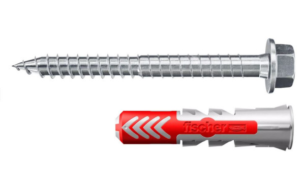 fischer Universaldübel DuoPower ETA 10 x 50 mit Sicherheitsschraube - 1
