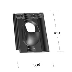 CREATON MAXIMA, Grundplatte ohne Rohr - 1
