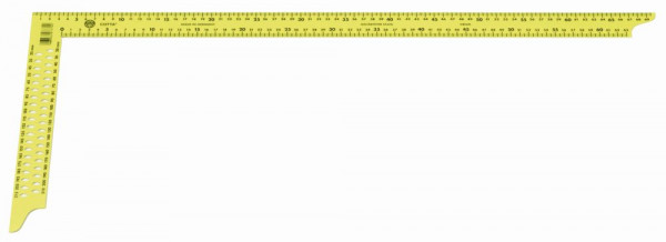 Abbundwinkel Edelstahl, mit Anreißlöchern, 800x320 mm - 1