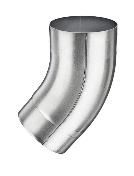 Rohrbogen 80/40° mit Einzug Stahl verzinkt | GRÖMO® - 1