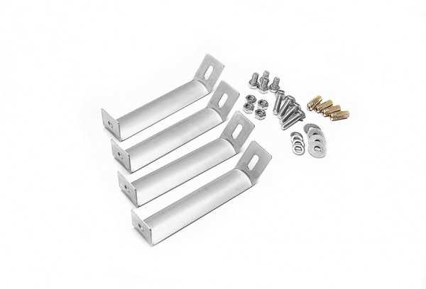 Kaminhaubenfüsse 4er-Set Edelstahl | GRÖMO® - 1