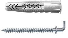 fischer Universaldübel UX 6 x 35 WH mit Winkelhaken (Inhalt: 4 Stück) - 1
