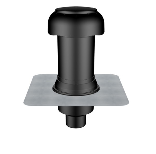 Wohnraum Lüfter DN125 - 1-tlg. mit Kunststoffmanschette nach Wahl - 1