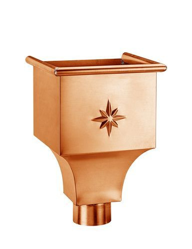 Wasserfangkasten eingezogen 120 Kupfer| GRÖMO® - 1