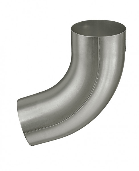 Rohrbogen 60/72° mit Einzug Quartz Zinc vorbewittert| GRÖMO® - 1
