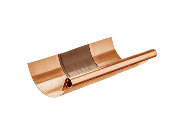 Rinnen-Dilatation halbrund 400 Kupfer| GRÖMO® - 1