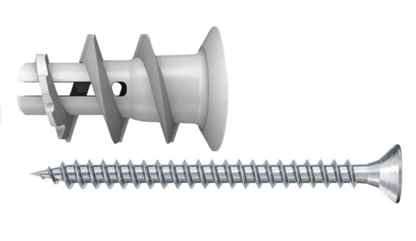 fischer Gipskartondübel GK S mit Schraube - 1