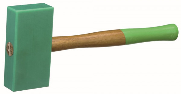 Kunststoffhammer, Polydur, eckig - 1