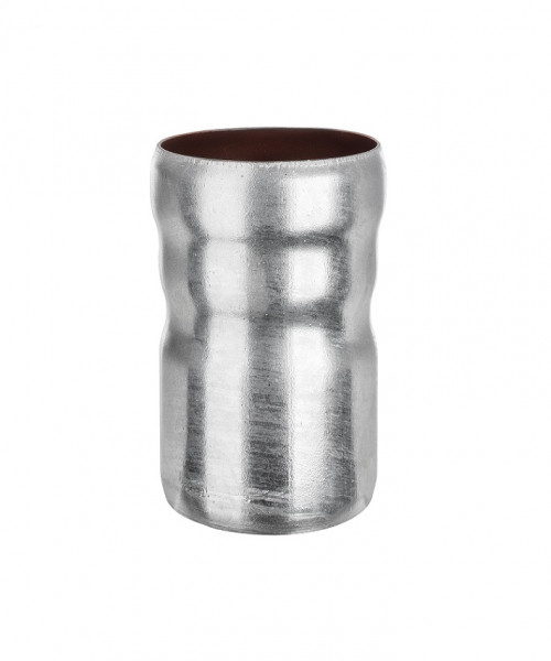 Anschlussstück zu Kunststoffrohr 70/70 Stahl verzinkt | GRÖMO® - 1