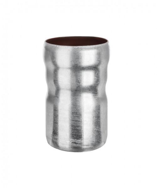 Anschlussstück zu TML-Rohr 100/125 Stahl verzinkt | GRÖMO® - 1