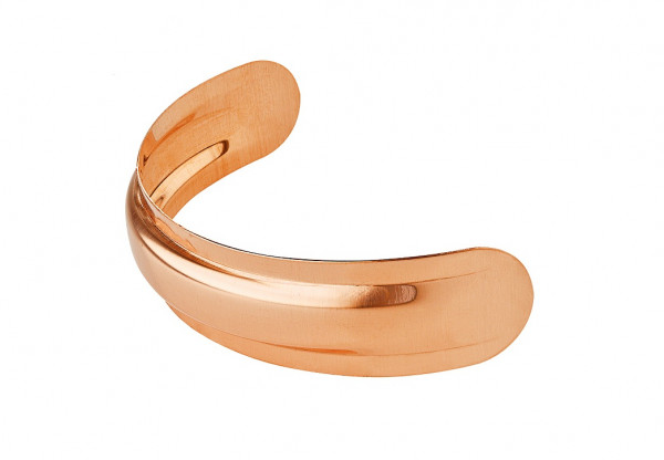 Halbwulst für runde Fallrohre 87 Kupfer | GRÖMO® - 1