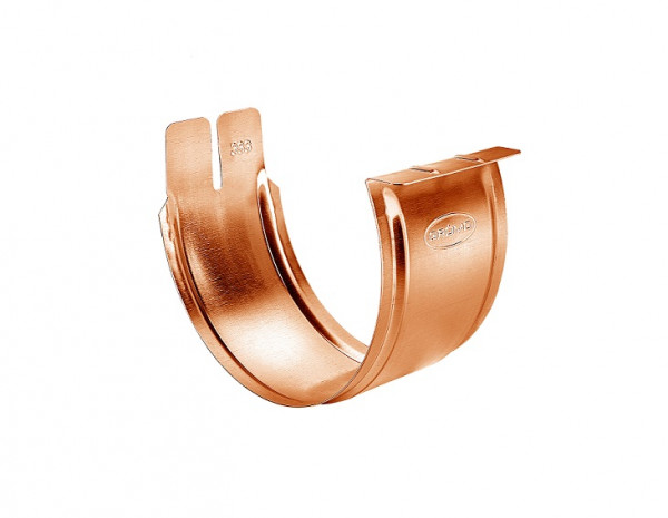 Klebe-Rinnenverbinder 280 Kupfer | GRÖMO® - 1