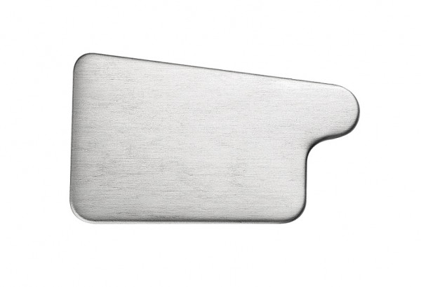 Rinnenboden Kastenform links 333 Zink| GRÖMO® - 1