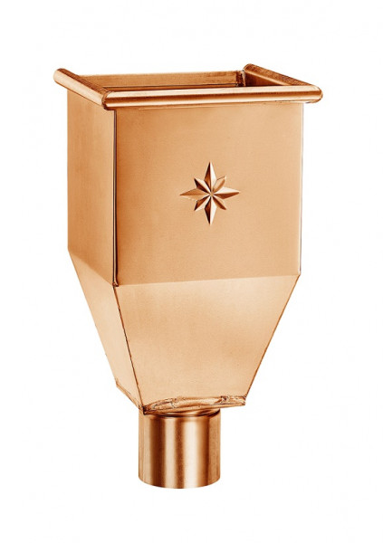 Wasserfangkasten lang 87 Kupfer| GRÖMO® - 1