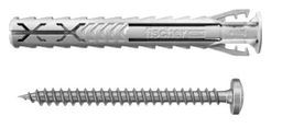 fischer Spreizdübel SX Plus 6 x 30 PH TX mit Panhead-Schraube - 1