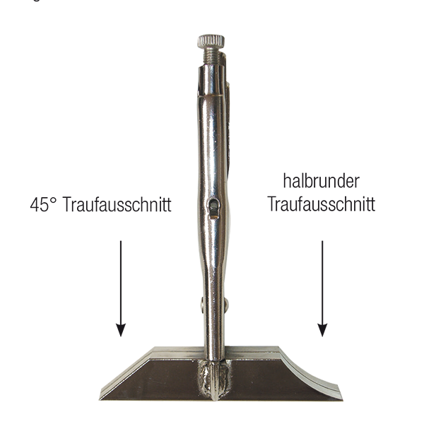Schweifgripzange für 25 mm Falzhöhe - 1