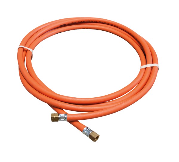 5 m Hochdruckschlauch beidseitig 3/8“ links - 1