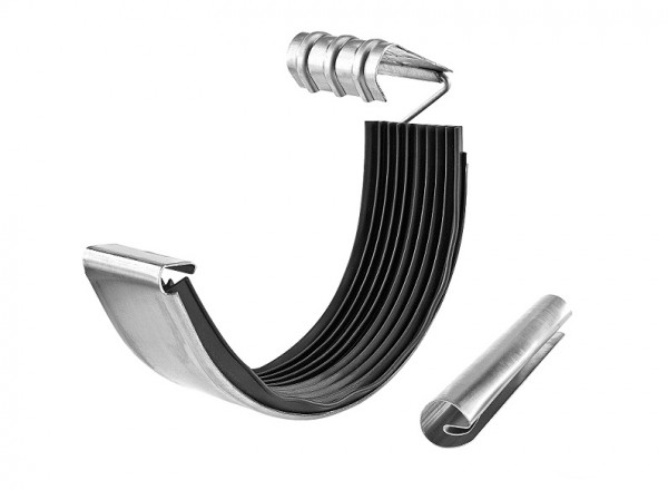 Rinnenverbinder halbrund 400 Zink| GRÖMO® - 1