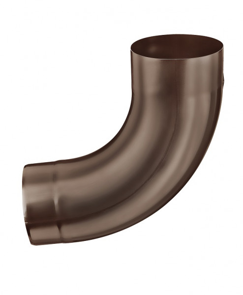 Rohrbogen 100/85° mit Einzug Stahl verzinkt - Testa di Moro | GRÖMO® - 1