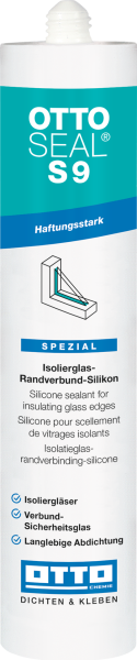 OTTOSEAL-S-9 Das 1K-Isolierglas-Randverbund-Silikon - 1