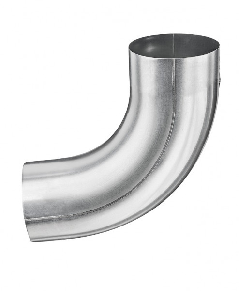 Rohrbogen 75/85° mit Einzug Stahl verzinkt | GRÖMO® - 1