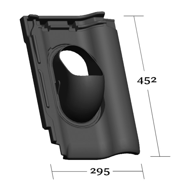 RÖBEN FLANDERN PLUS, Grundplatte ohne Rohr - 1