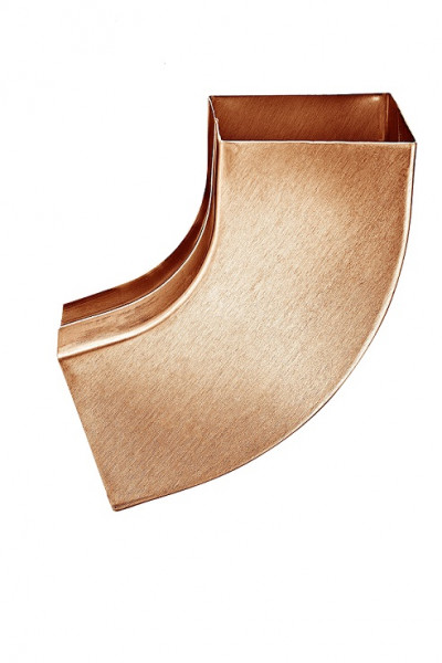 Vierkant-Rohrbogen 80/80 72° Kupfer| GRÖMO® - 1