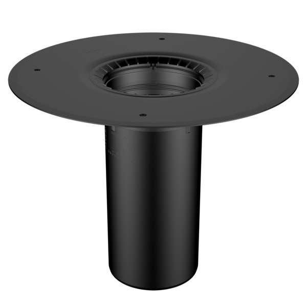 Aufstockelement für Dachablauf Klemm- + Schweißflansch - 1