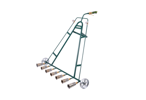 Rollenaufschweißbrenner V7/45 Heizleistung 367,4 kW, 930 mm Breite, ohne Windschutz - 1