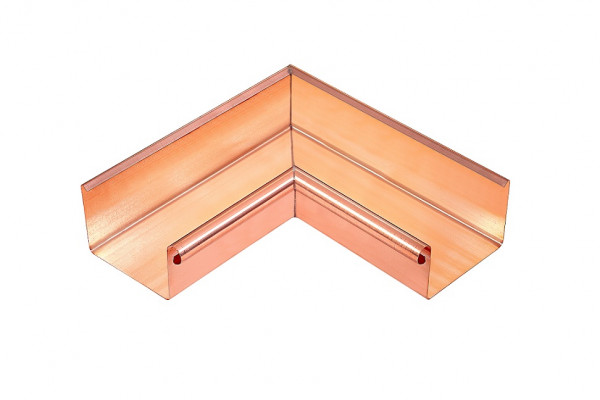 Rinnenwinkel-Inneneck 333/90° Kastenform Kupfer | GRÖMO® - 1