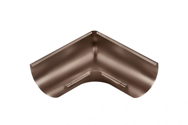 Rinnenwinkel-Inneneck 280/90° halbrund Stahl verzinkt - Testa di Moro | GRÖMO® - 1