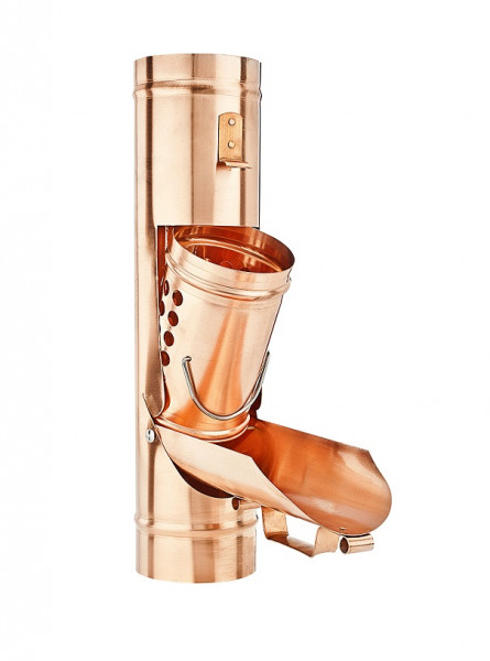 Laubfänger mit herausnehmbarem Laubkorb 76 Kupfer| GRÖMO® - 1