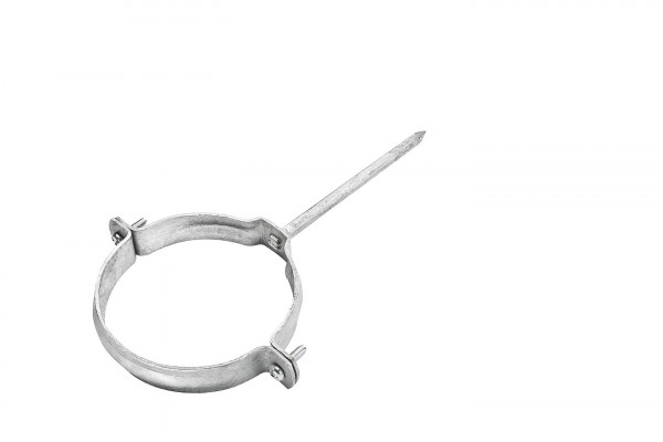 SML Gussrohrschelle mit Schlagstift 140mm 110 Stahl verzinkt | GRÖMO® - 1