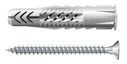 fischer Universaldübel UX 6 x 35 R S mit Rand und Schraube - 1