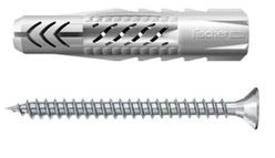 fischer Universaldübel UX 8 x 50 S mit Schraube (Inhalt: 5 Stück) - 1