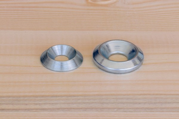 Rosetten für HECO-TOPIX-plus Senkkopfschrauben, 10 x 30, A2K, 50 St. - 1