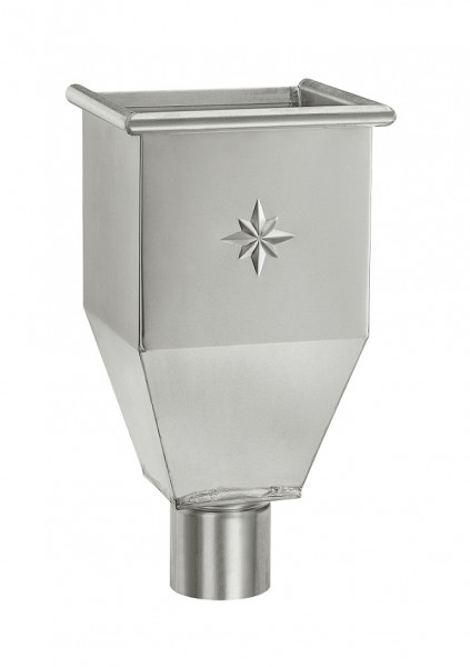 Wasserfangkasten lang 120 Quartz Zink | GRÖMO® - 1