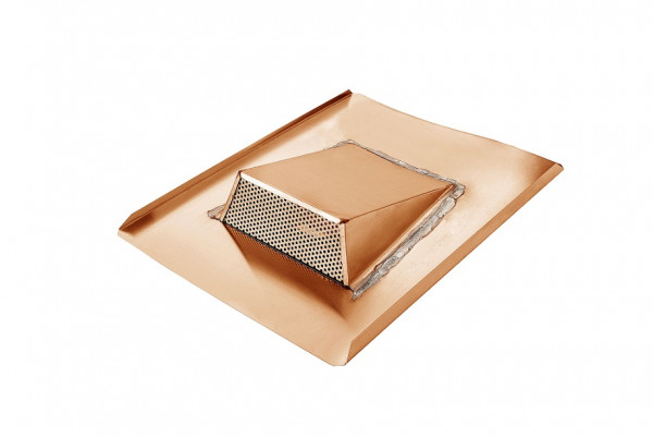 Dachlüfter Trapez mit Grundplatte 300/400 Kupfer| GRÖMO® - 1