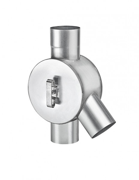 Wasserverteiler mit Drehgriff 80 Stahl verzinkt | GRÖMO® - 1