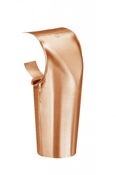 Oberstdorfer Stutzen, halbrunde Rinne 333/100 Kupfer| GRÖMO® - 1