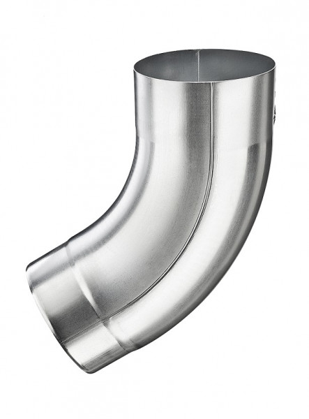 Rohrbogen 76/60° mit Einzug Zink | GRÖMO® - 1