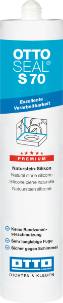 OTTOSEAL-S-70 Das Premium-Naturstein-Silikon - 1