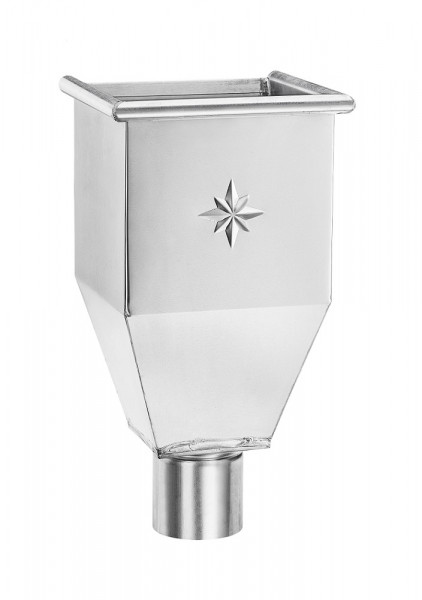 Wasserfangkasten lang 120 Zink| GRÖMO® - 1