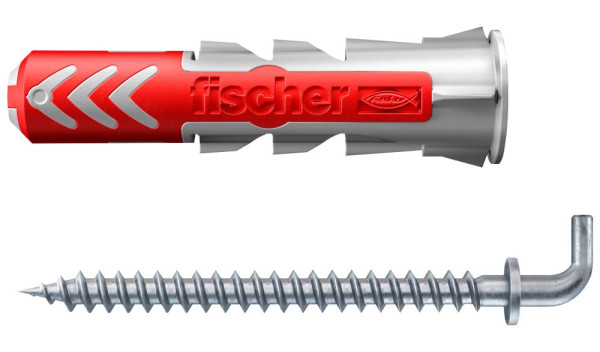 fischer DuoPower 8 x 40 WH mit Winkelhaken (Inhalt: 4 Stück) - 1